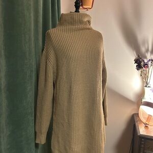 Aritzia Wilfred Montpellier soft wool sweater dress